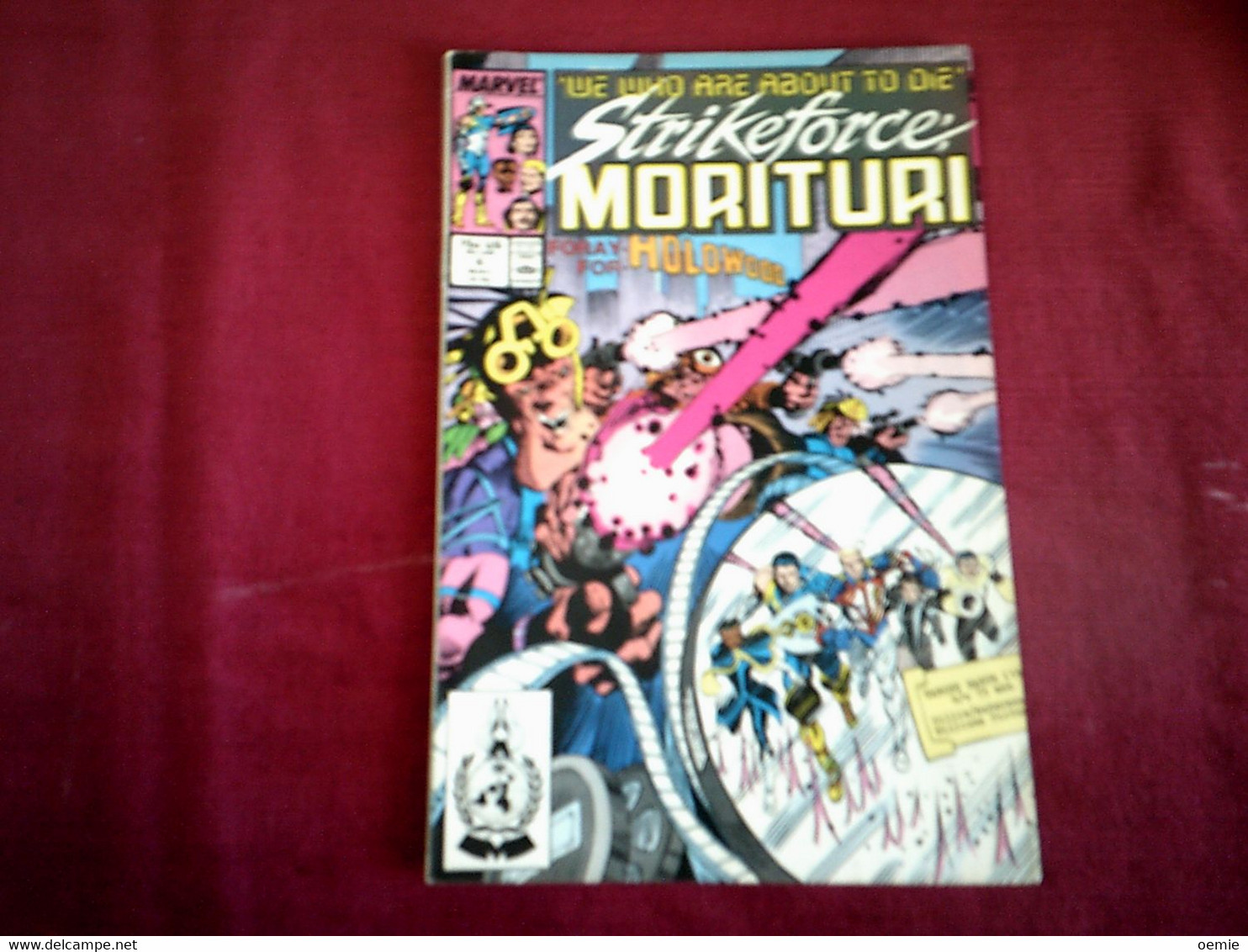 STRIKEFORCE  MORITURI   N°  6 MAY    1987 - Marvel