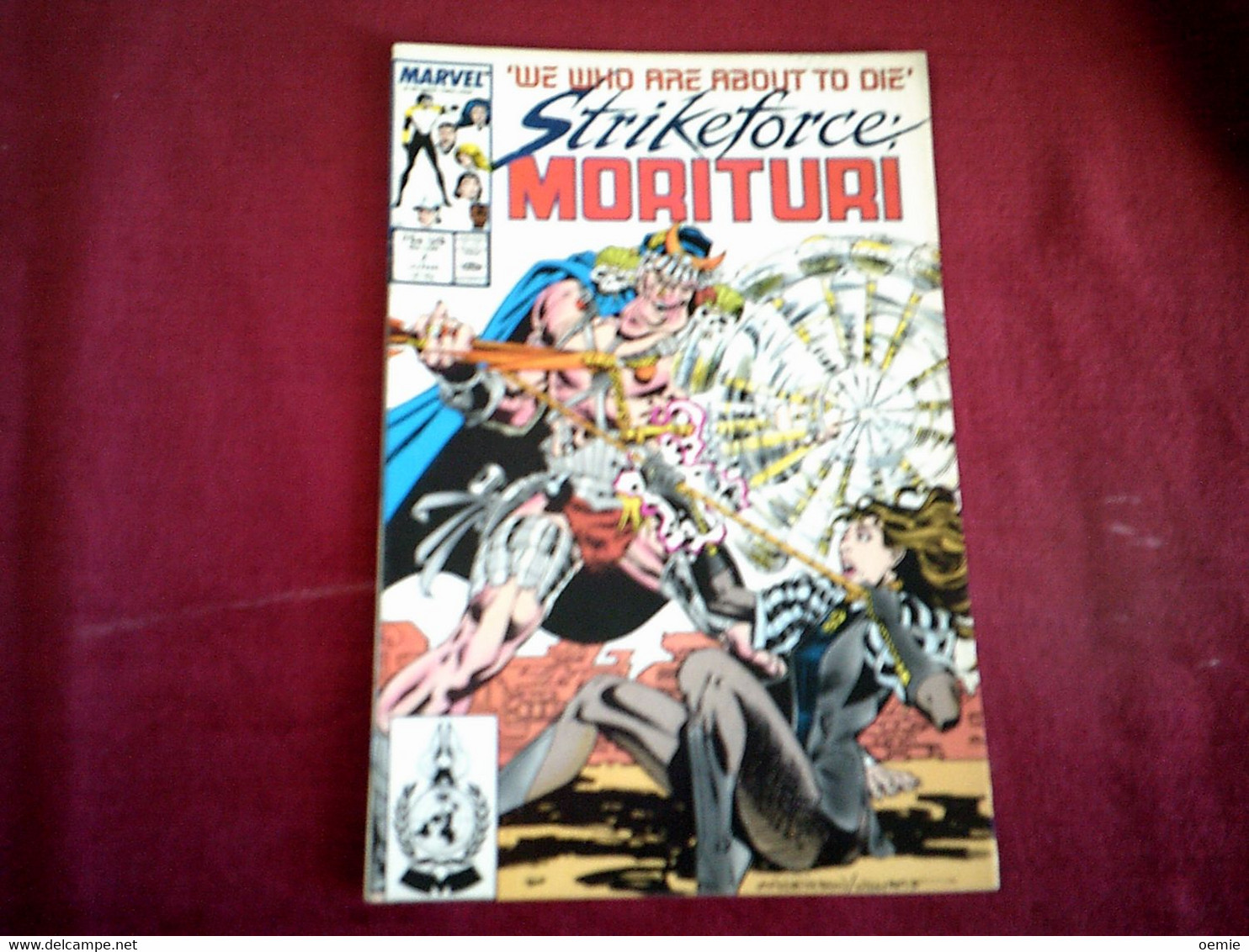 STRIKEFORCE  MORITURI   N°  7 JUNE    1987 - Marvel