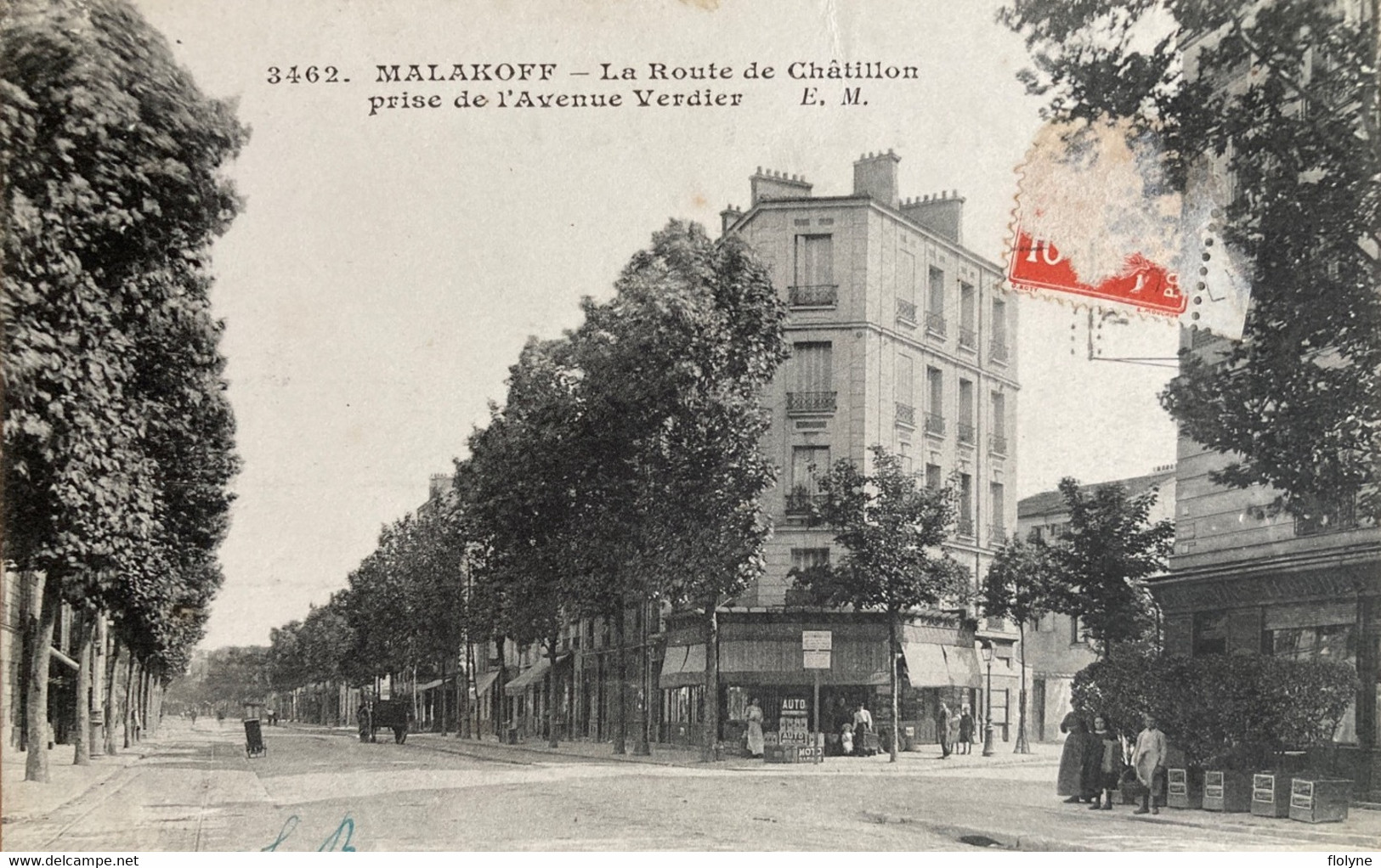 Malakoff - La Route De Châtillon - Prise De L’avenue Verdier - Malakoff