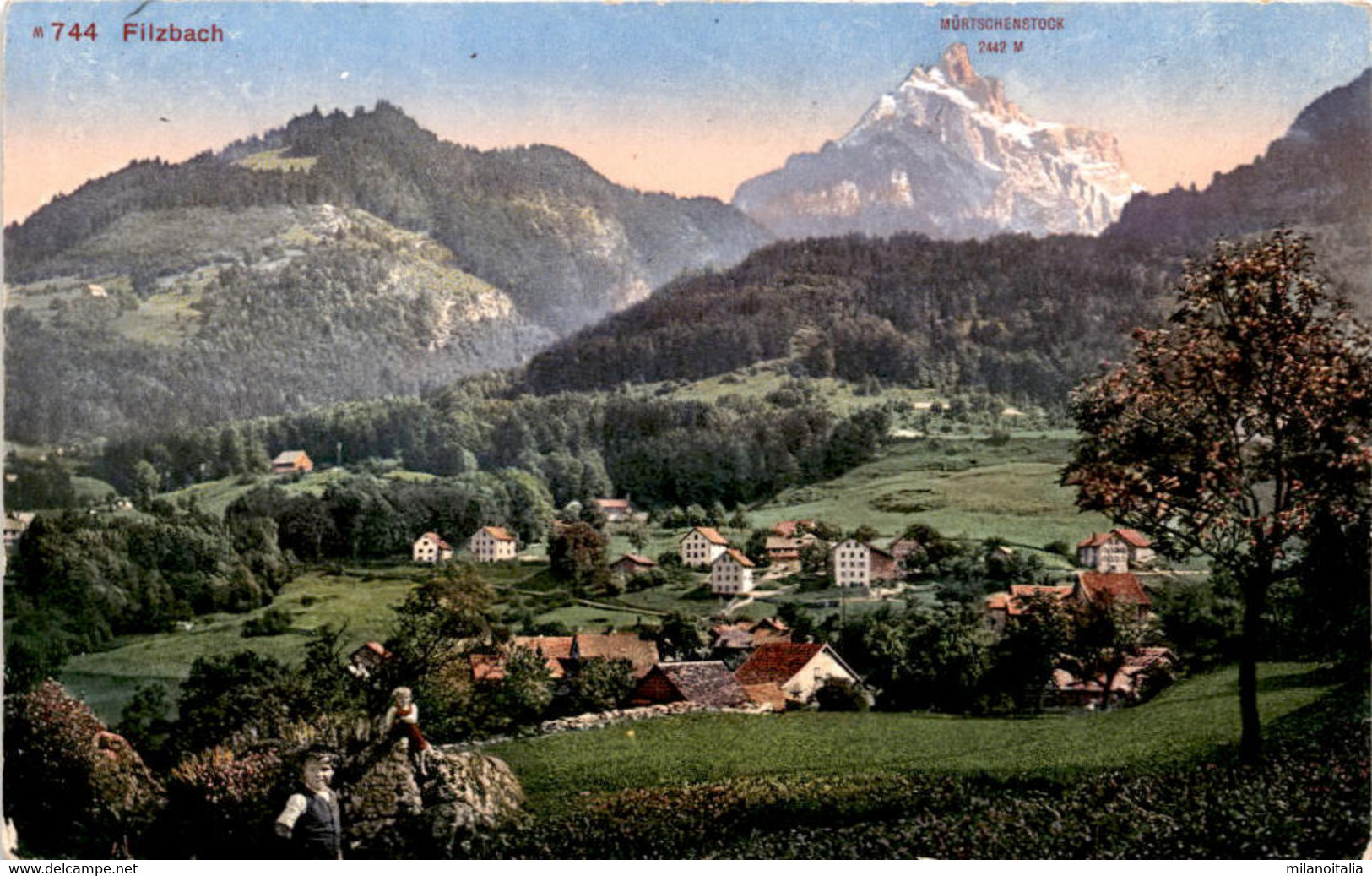 Filzbach (744) * Feldpost 19. 6. 1913 - Filzbach