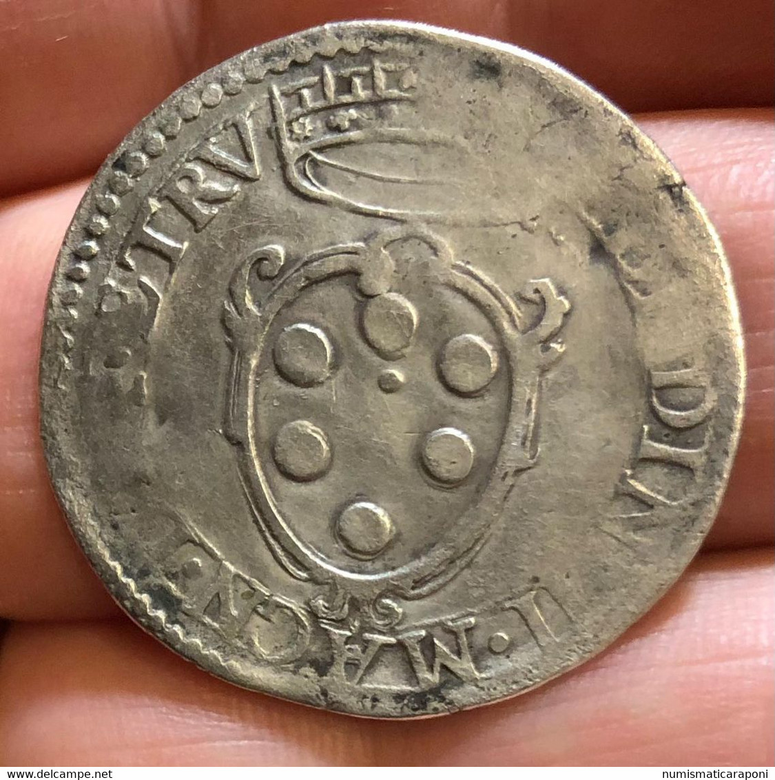 Firenze Ferdinando II° 1621-1670  Giulio 1635 Mir 303/12 R2 RR Mb+ E.178 - Tuscan