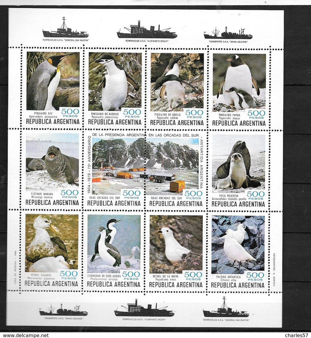 Argentine: Bf : N°26**   Antarctic Argentin  Qualité Philatélique - Blokken & Velletjes