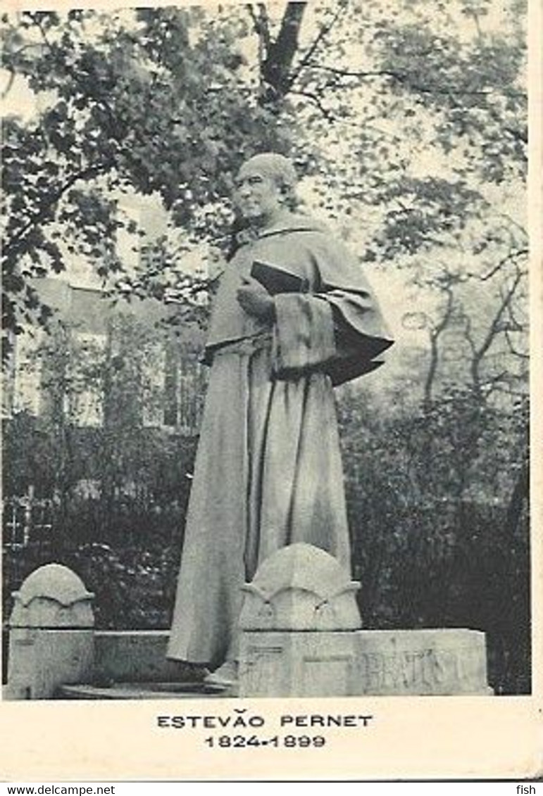 Portugal & Postal, Estevao  Pernet, Founder Statue Of The Sisters Of The Assumption, Lisbon 1967 (557 - Monumentos