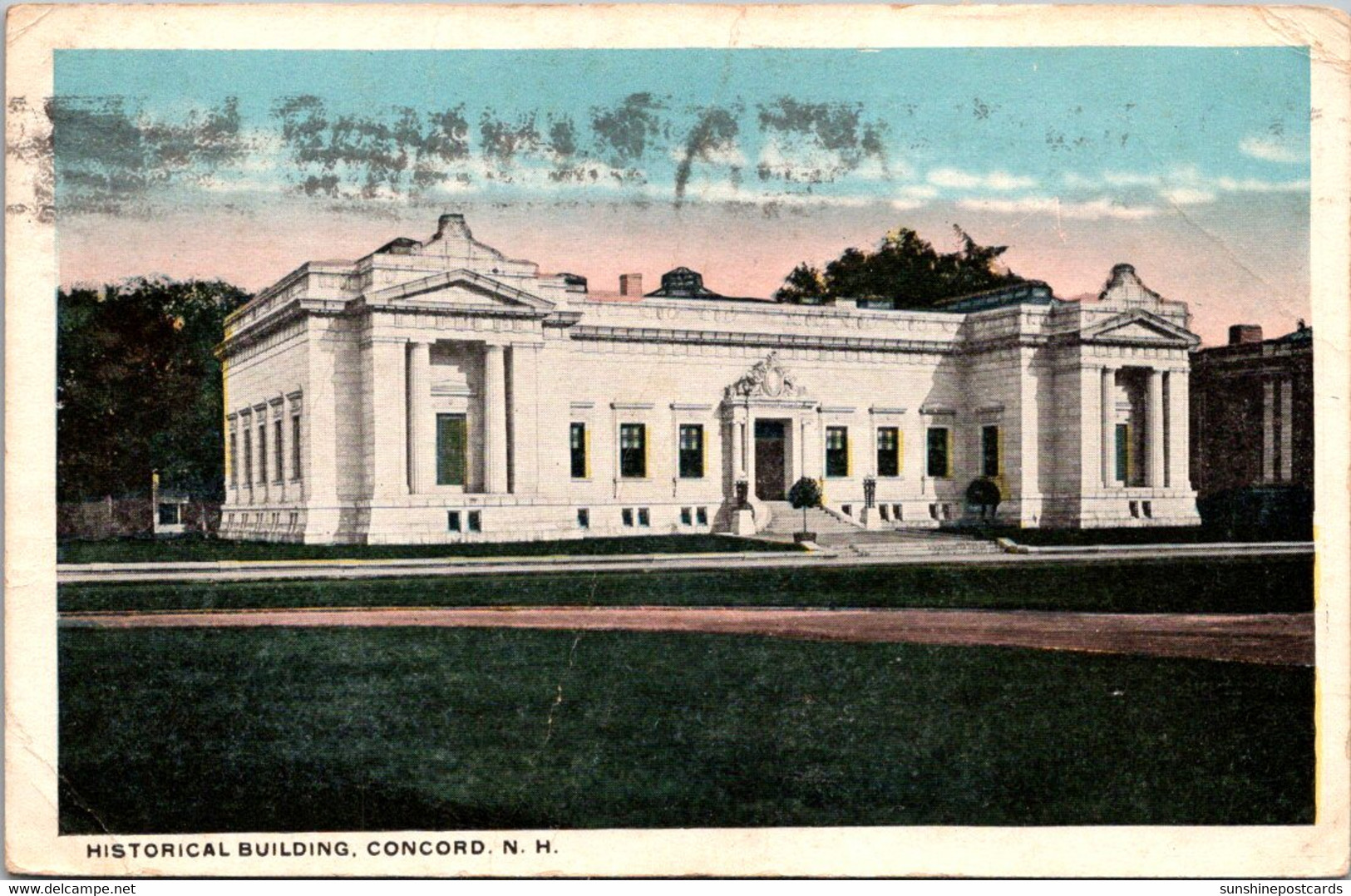 New Hampshire Concord Historical Building 1917 - Concord