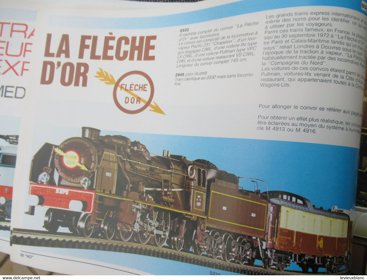 Catalogue Général "HO""O""N"/ RIVAROSSI/ Train Electriques Miniature / COMO ( Italie)/ 1986                       VOIT50