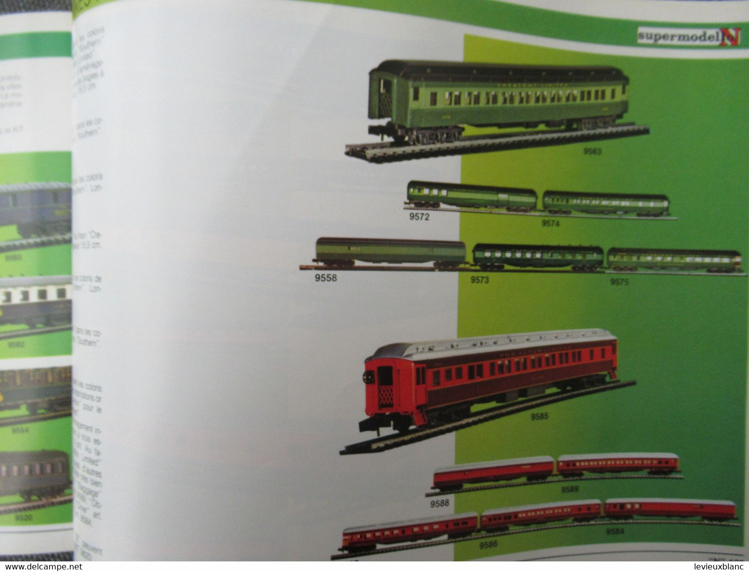 Catalogue Général "HO""O""N"/ RIVAROSSI/ Train Electriques Miniature / COMO ( Italie)/ 1986                       VOIT50