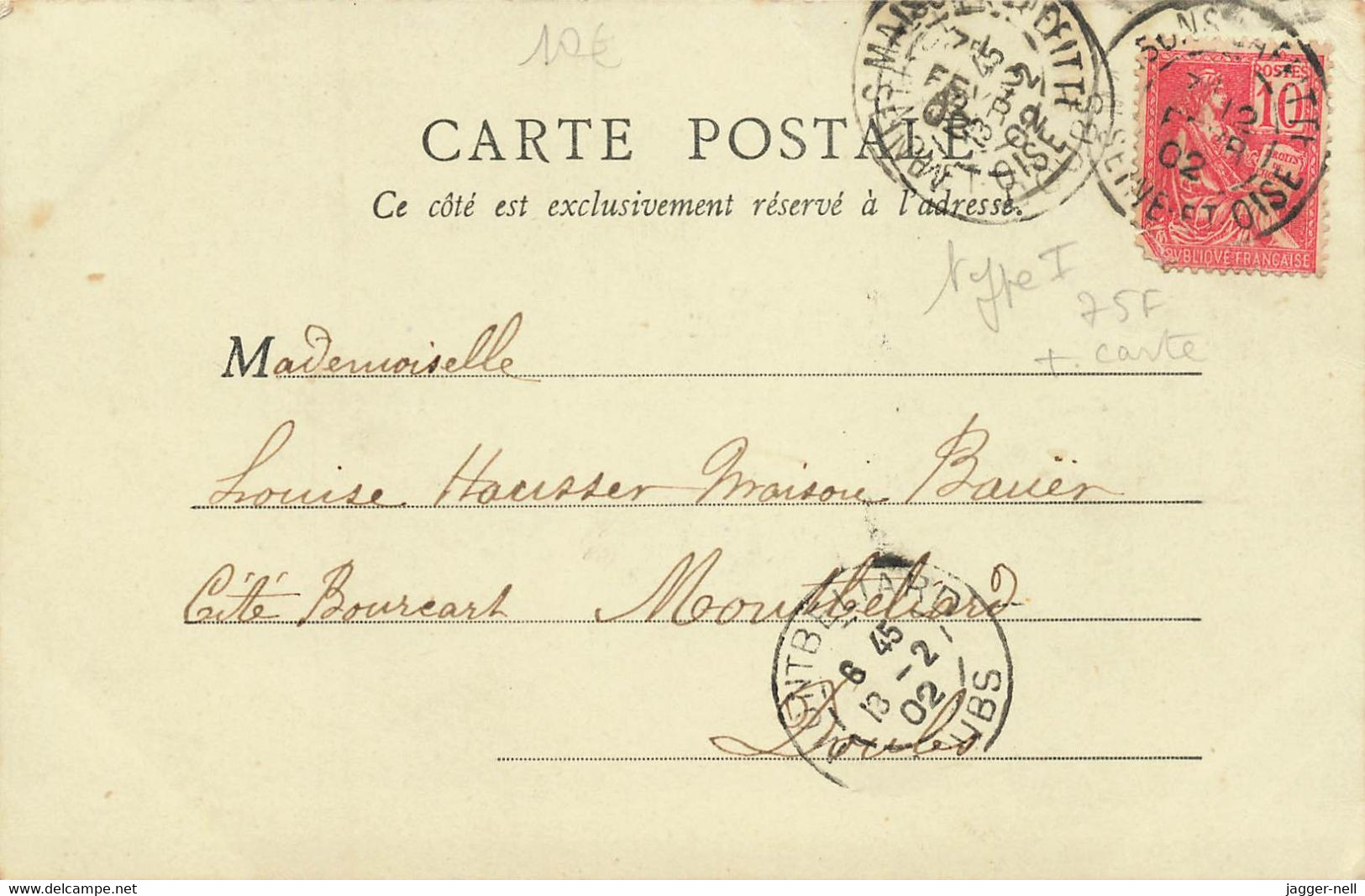 CPA MAISONS-LAFFITTE (Yvelines) AU CAMP, La Musique - Circulée En Février 1902 - JD132 - Maisons-Laffitte