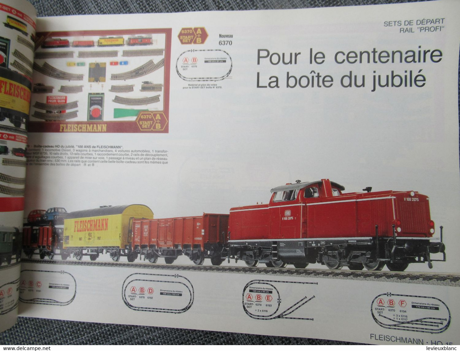 Catalogue Général "HO""Piccolo"/ FLEISCMANN/Le Train Modèle Des Professionnels/100 Ans/ NÜRNBERG (D)/1987/88   VOIT51 - Altri & Non Classificati