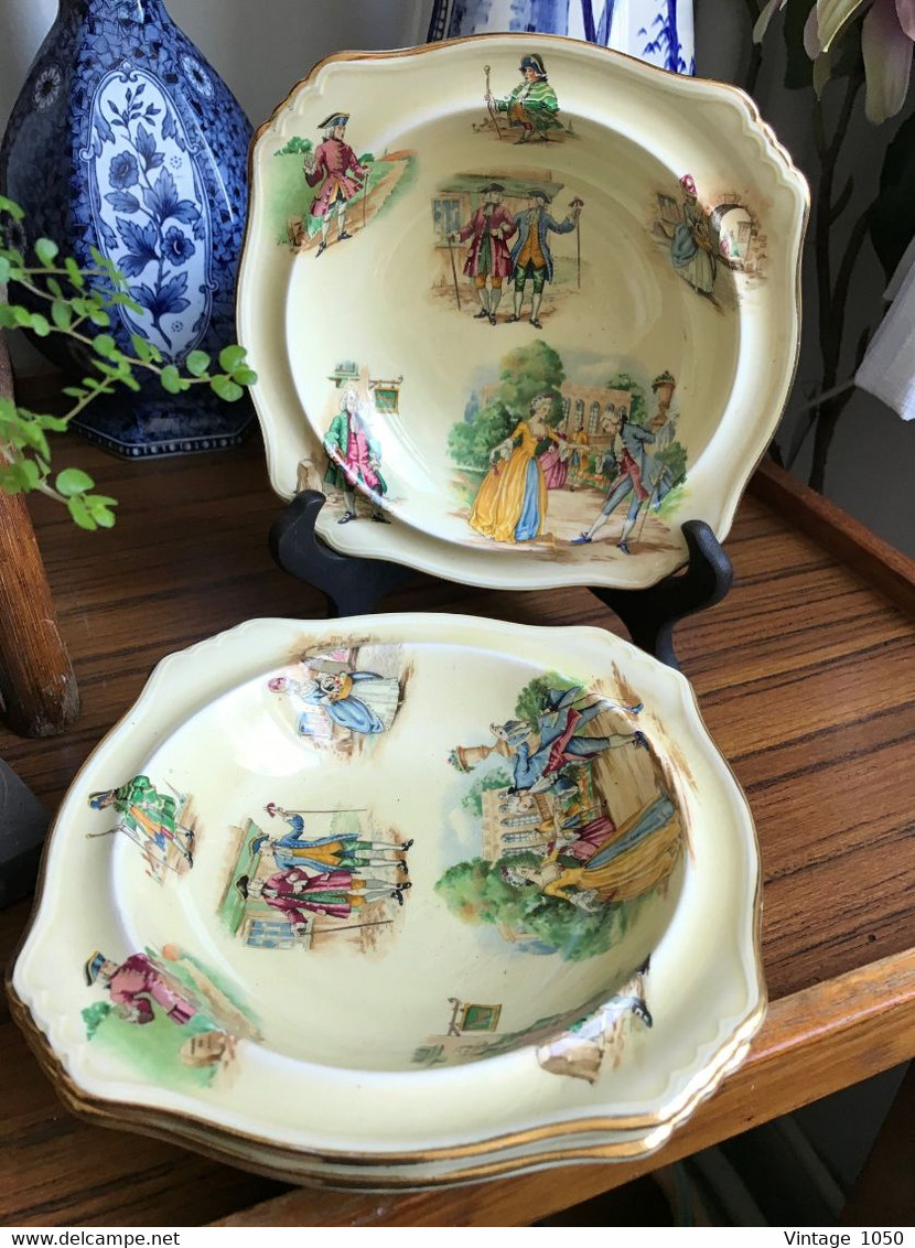 ✅3x bol Vintage ROYAL WINTON Cole faïence fine  diam 18cm  #englishstyle #sobritish #ironstone