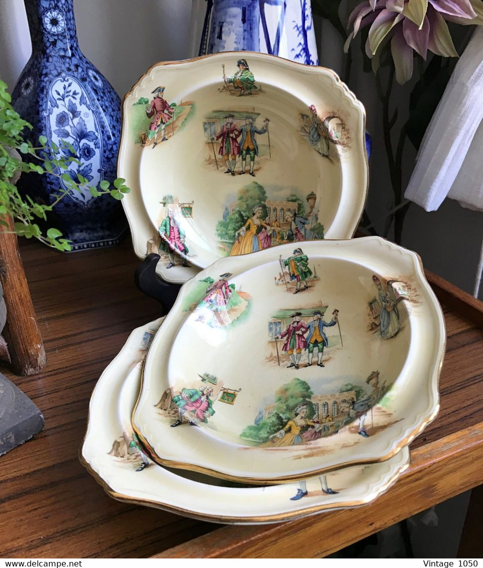 ✅3x bol Vintage ROYAL WINTON Cole faïence fine  diam 18cm  #englishstyle #sobritish #ironstone