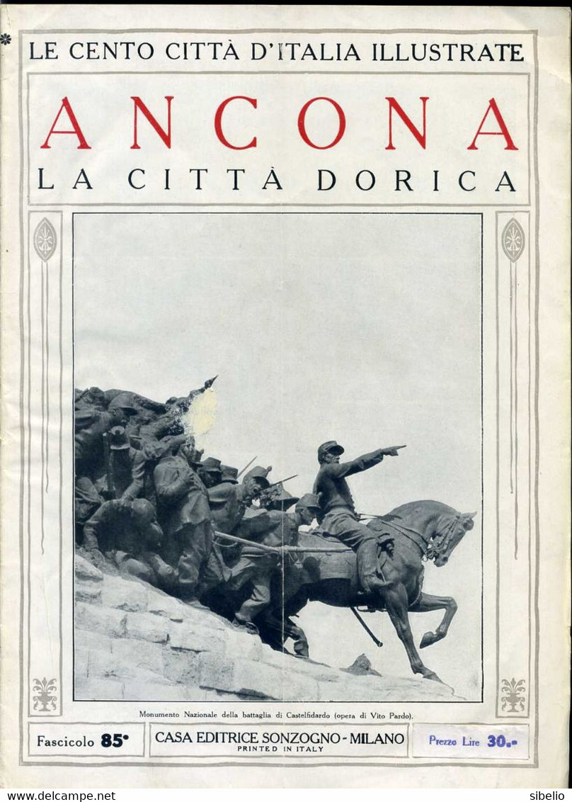 ANCONA - La Città Dorica - Editore Sonzogno - Other & Unclassified