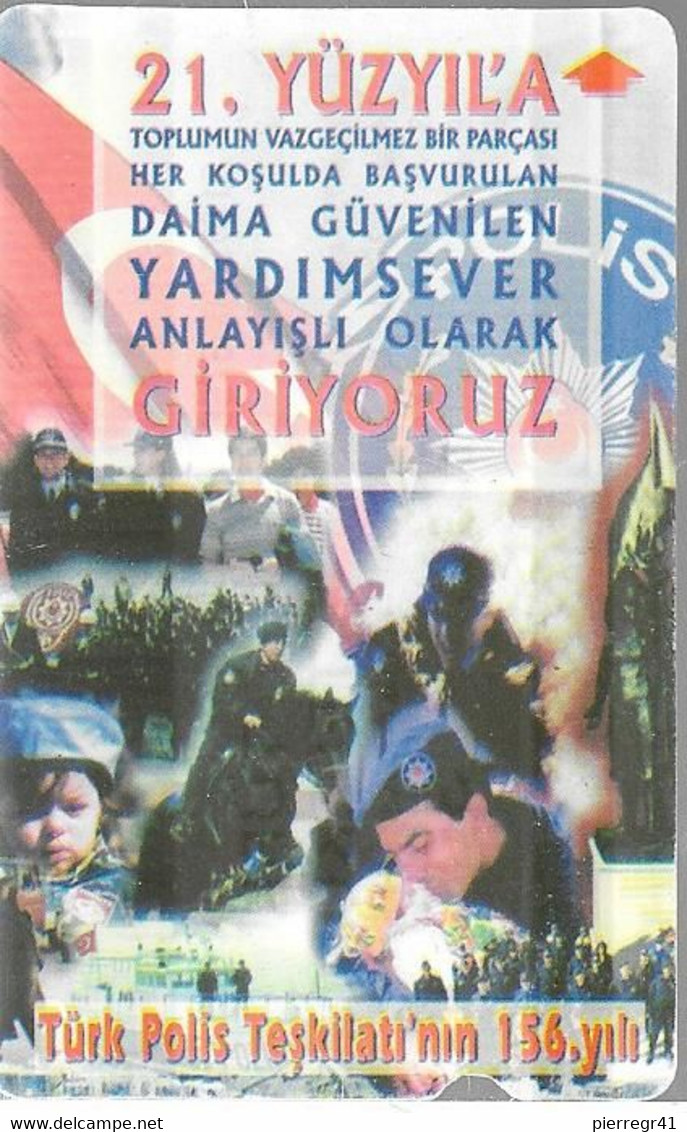 CARTE-MAGNETIQUE-30-TURQUIE-TURK POLIS-TBE - Türkei