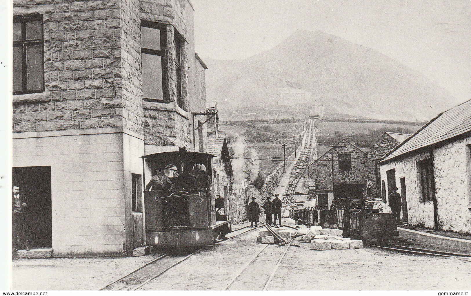 TREFOR - THE QUARRIES INCLINE.   REPRINT - Merionethshire