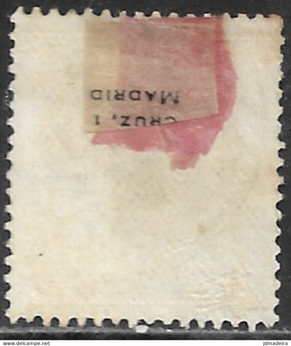 Angra – 1892 King Carlos 5 Réis Used Stamp - Angra