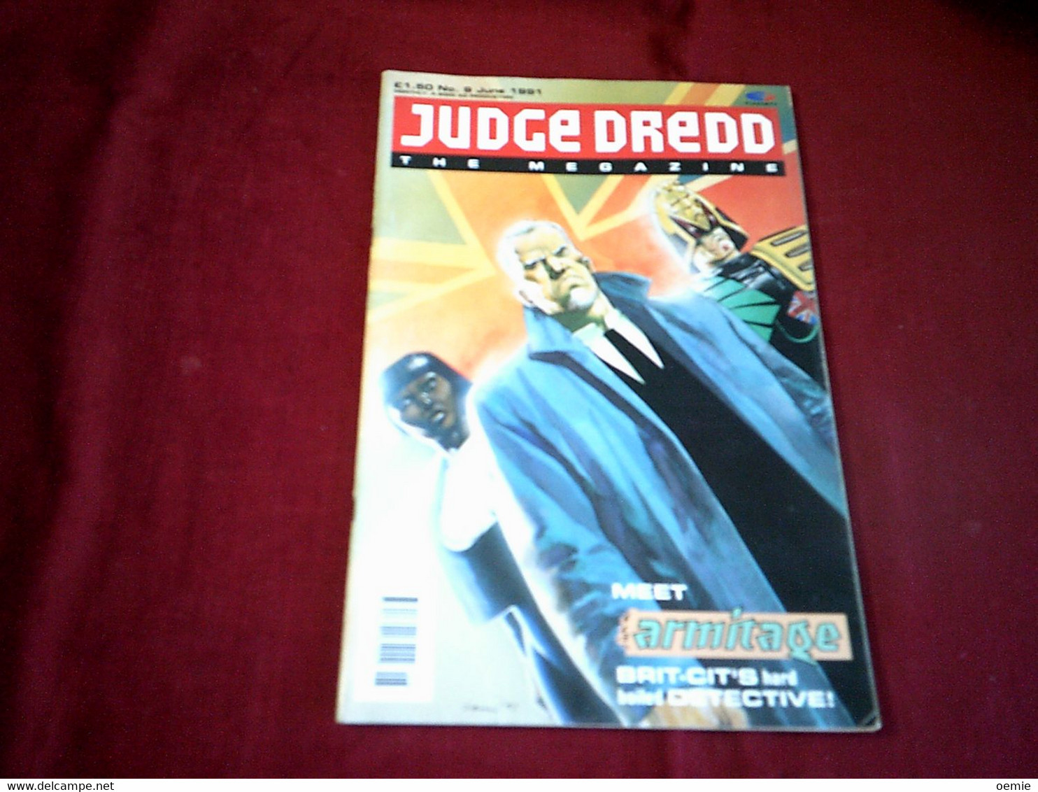 JUDGE DREDD    N° 9  JUNE    ( 1991 ) - Andere Verleger