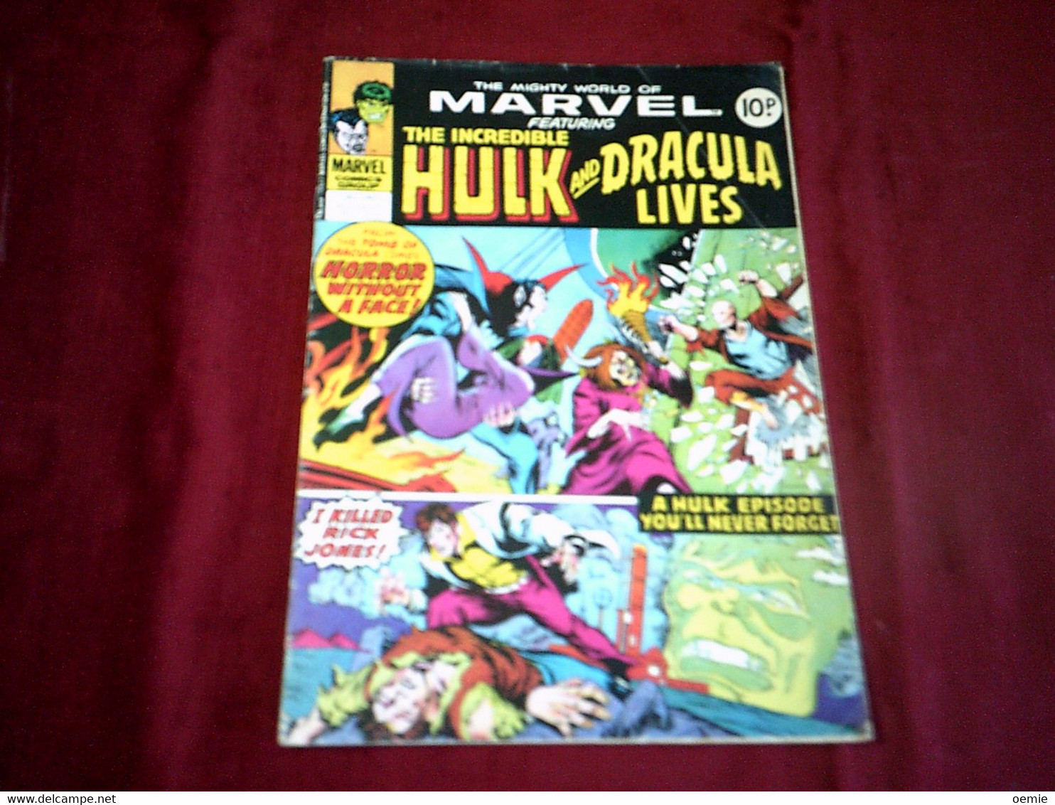 THE INCREDIBLE HULK AND DRACULAS LIVES  N° 249    (1977 ) - Marvel