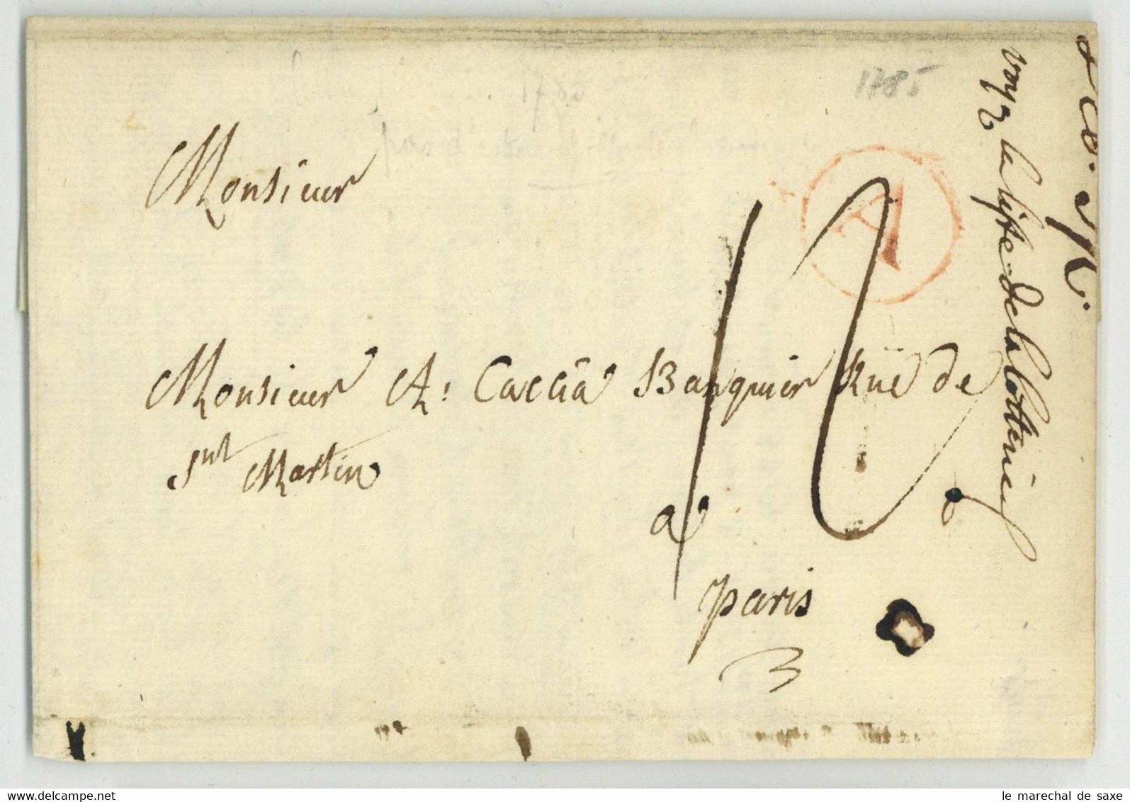 Anvers Antwerpen 1785 LAS Jean Chevalier De Bosschaert *1757 Deputé Conseil Des Cinq-Cents 1797 Maire - 1714-1794 (Pays-Bas Autrichiens)