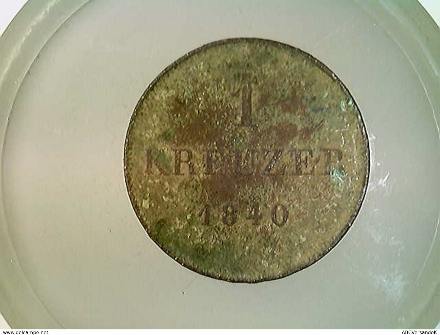 Münze, 1 Kreuzer, 1840, Schwarzburg Rudolstadt - Numismatics