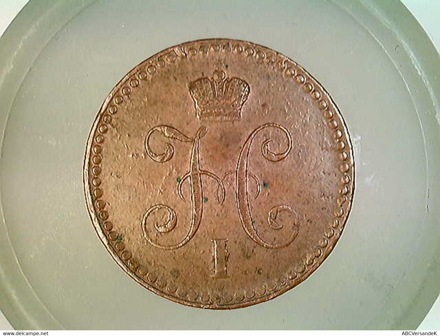 Münze, 1 Kopeke, 1840, C.N.M., Russland, Zar Nikolaus I. - Numismatica