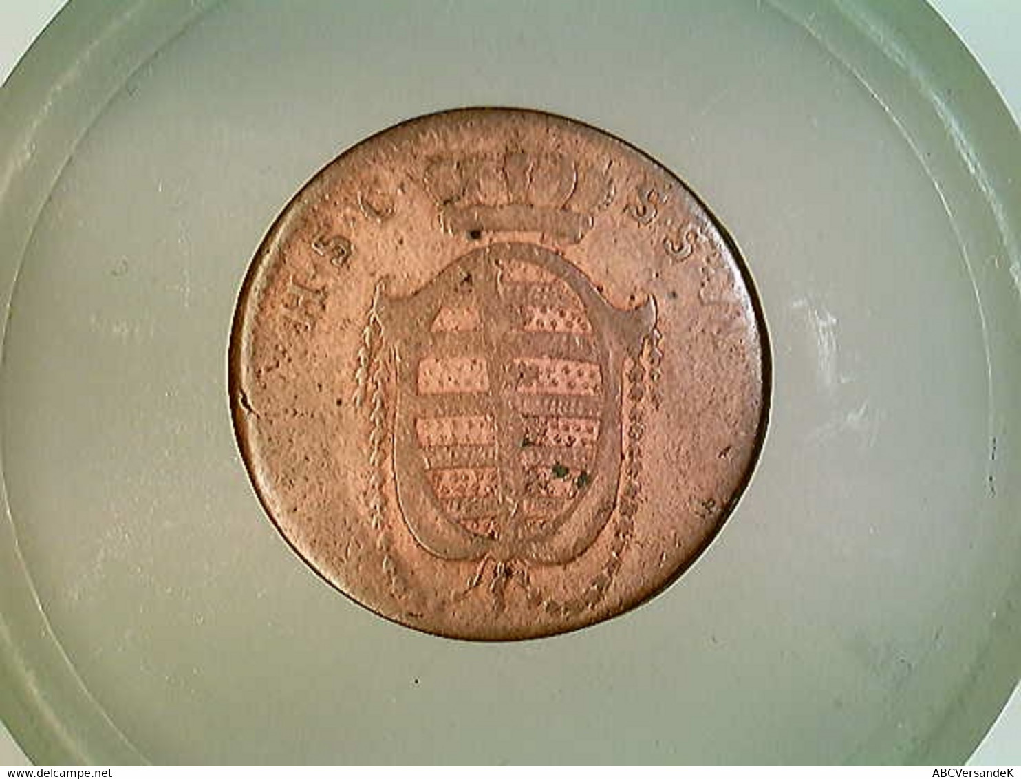 Münze, 3 Pfennig, 1806, Sachsen Saalfeld - Numismatik