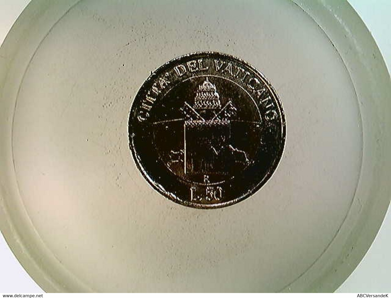Münze, 500 Lire, Vatican, Wohl 2000, Papst Johannes Paulus II. - Numismatik