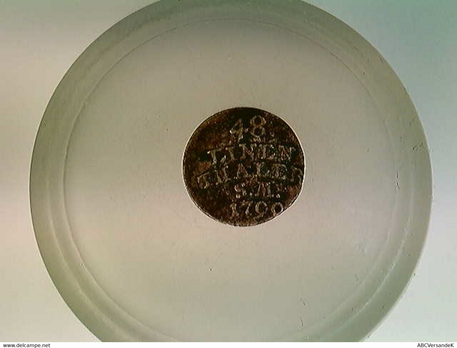 Münze, 48 Einen Thaler, S.M., 1790, Wappen S.W.O.E., Sachsen - Numismatik