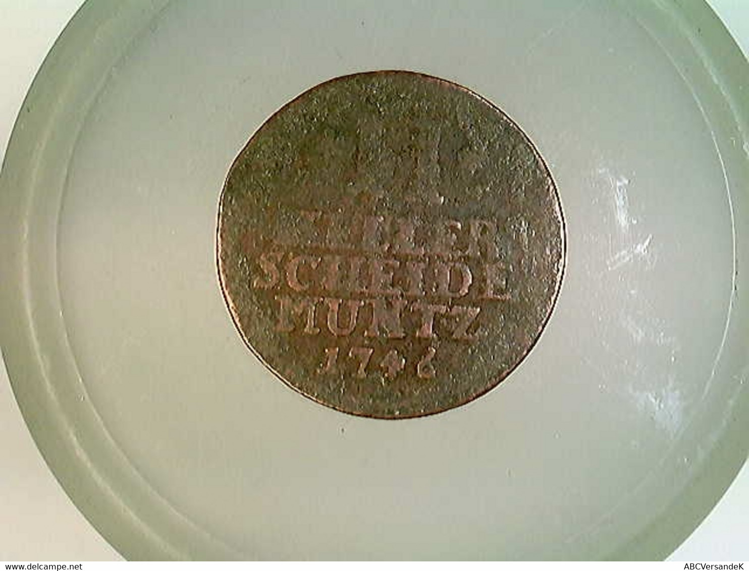 Münze, 2 Heller (Scheidemünze), 1746, Friedrich I. Von Hessen Kassel - Numismatics