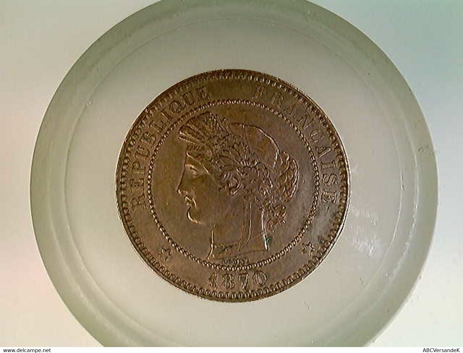 Münze, 10 Centimes, 1870, Francaise, Frankreich - Numismatik