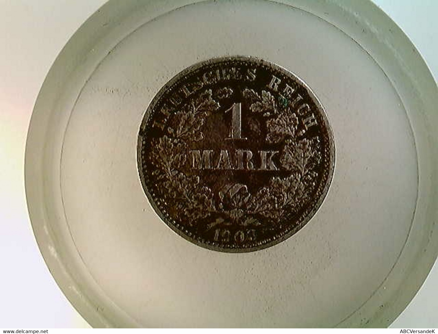Münze, 1 Reichsmark, 1903 J, Gr. Adler - Numismatik