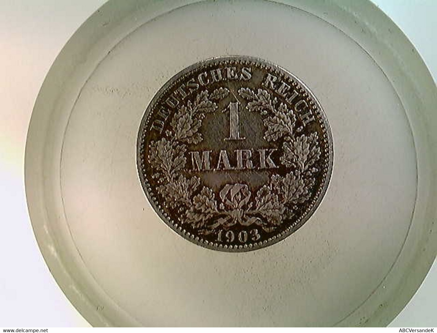 Münze, 1 Reichsmark, 1903 G, Gr. Adler - Numismatiek