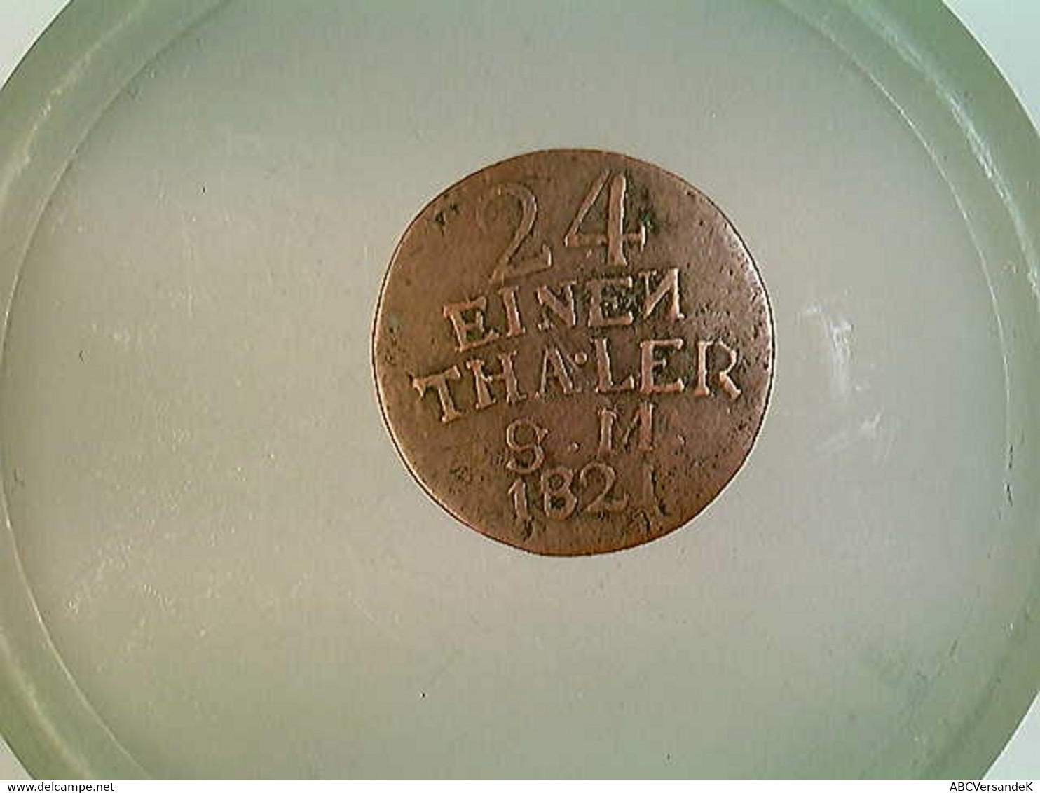 Münze, 1/24 Thaler, 1821, 24 Einen Thaler, S.M., Sachsen Weimar Eisenach 1821-1826 - Numismatik