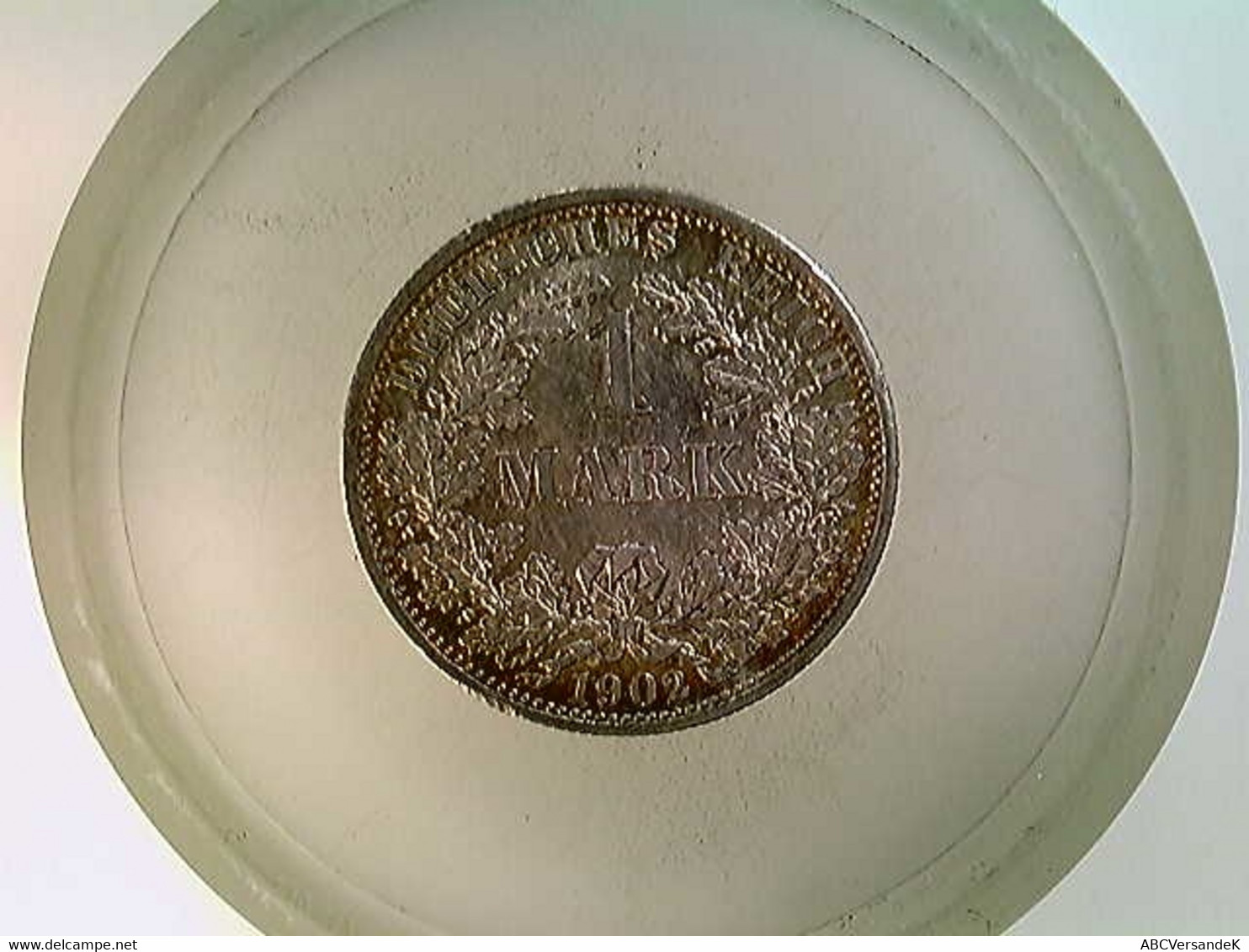 Münze, 1 Reichsmark, 1902 F, Gr. Adler - Numismatics