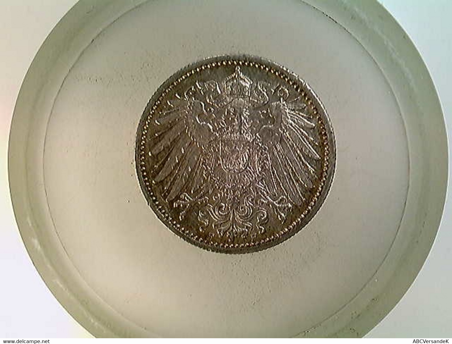 Münze, 1 Reichsmark, 1902 F, Gr. Adler - Numismatik