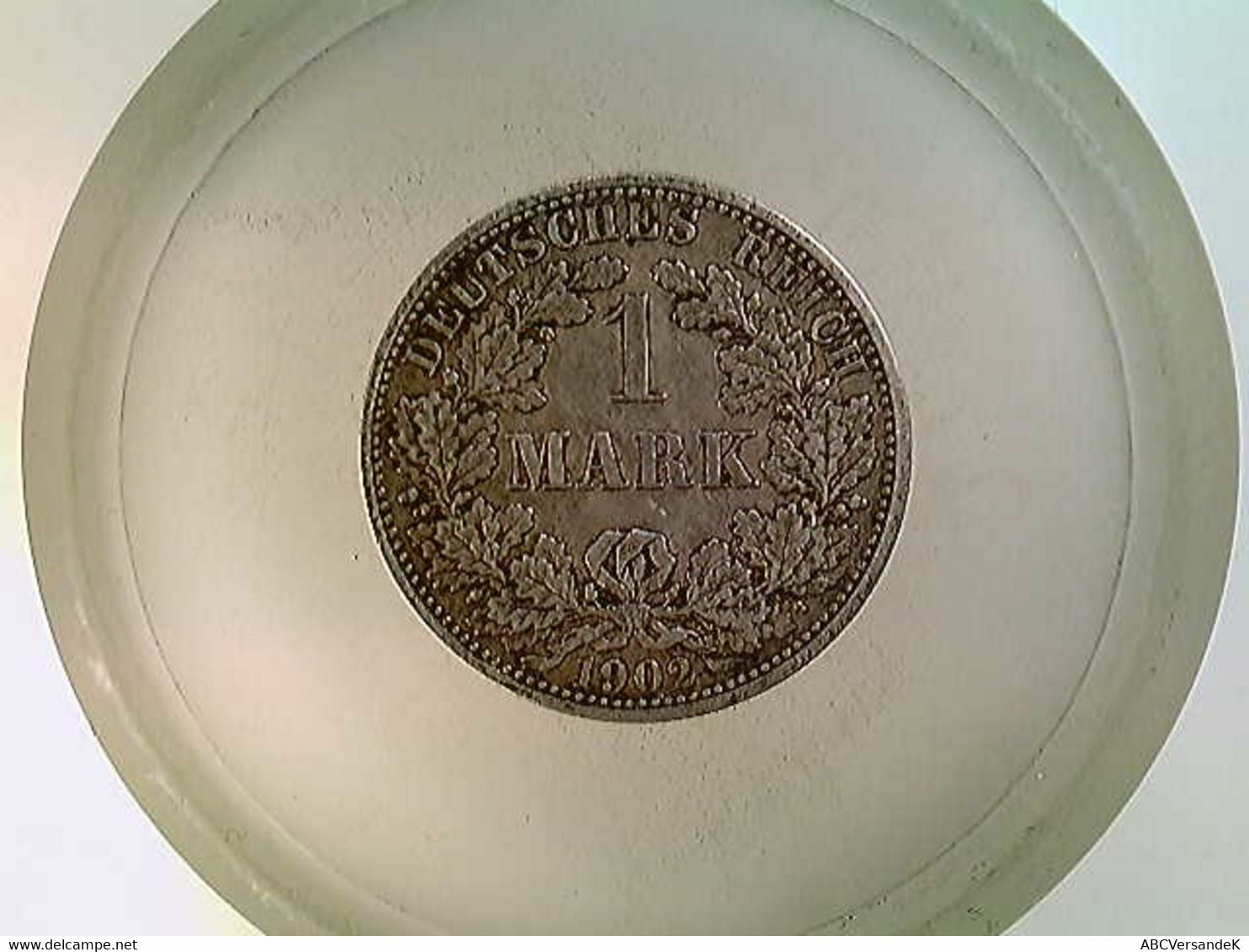 Münze, 1 Reichsmark, 1902 F, Gr. Adler - Numismatiek