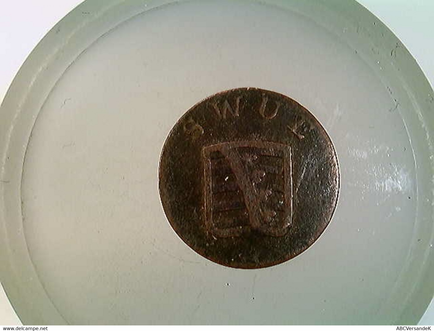 Münze, 1 Pfennig, 1792, Sachsen-Weimar-Eisenach, SWUE, Karl August I. - Numismática