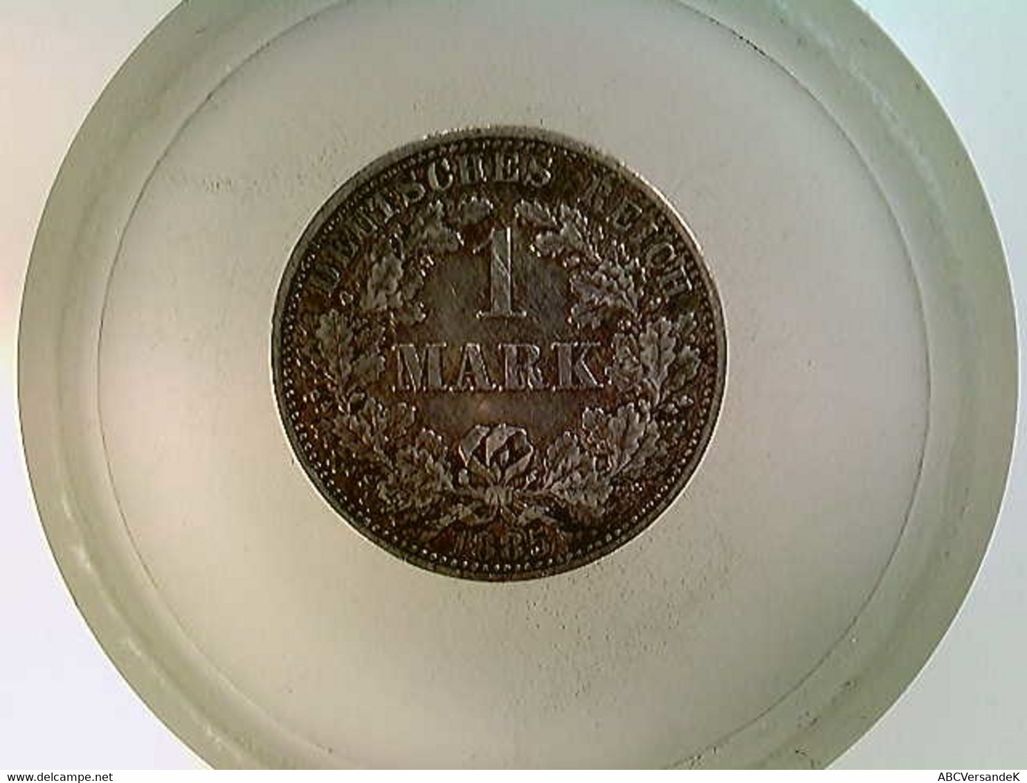 Münze, 1 Reichsmark, 1885 A, Kl. Adler - Numismatica