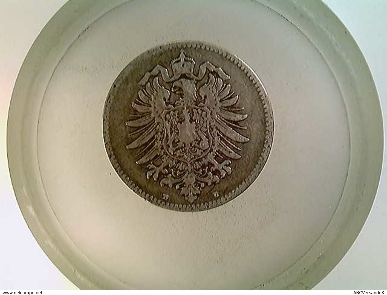 Münze, 1 Reichsmark, 1873 D, Kl. Adler - Numismatik