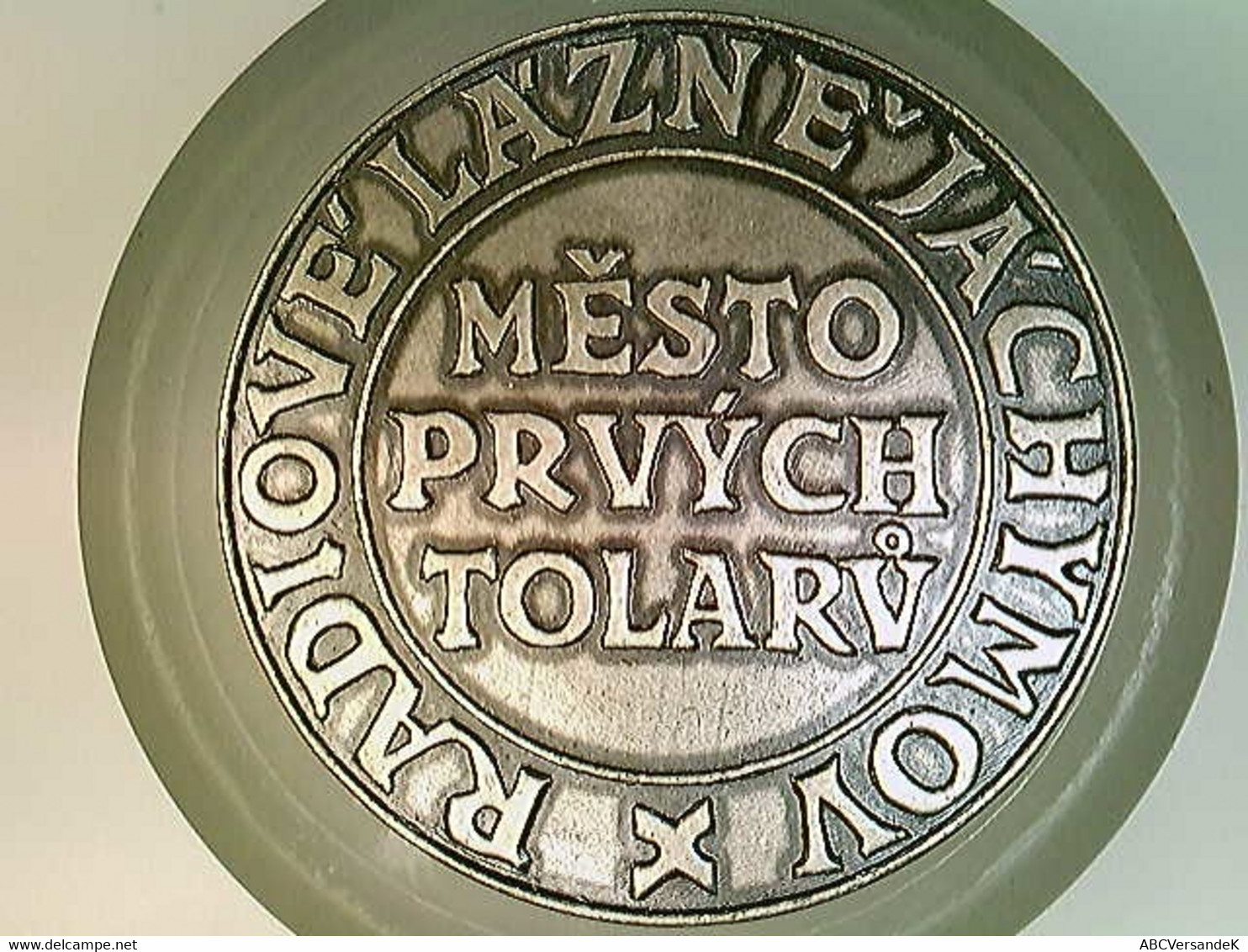 Münze/Medaille, Radiové Lázné Jáchymov Mésto Prvych Tolarv, Ohne Jahr, Wohl Tschechien - Numismatique