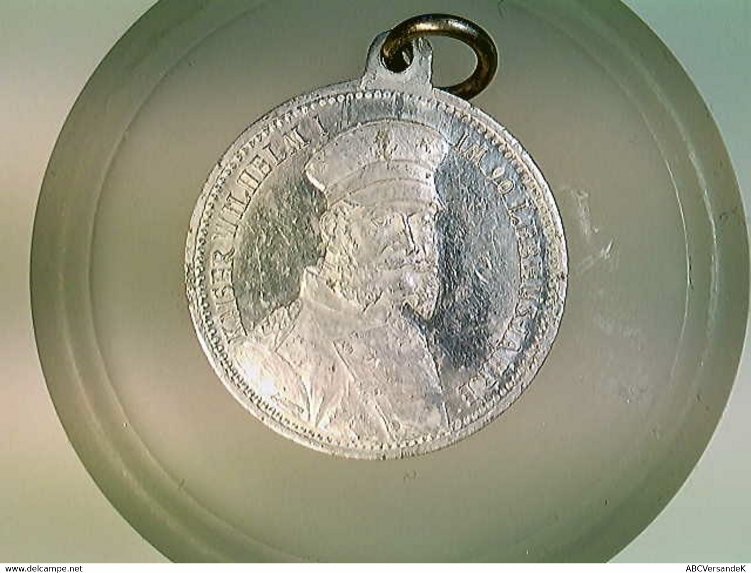 Medaille, 22.3.1897, Kaiser Wilhelm I. 90 Jahre, Brustportrait In Uniform, Denkmal, Zum 100. Geburtstag, Alumi - Numismatiek