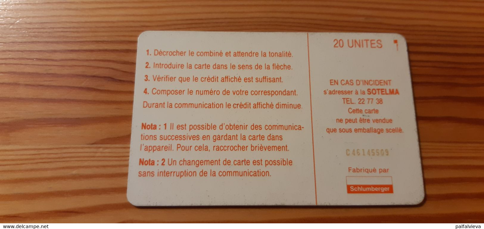 Phonecard Mali - Malí