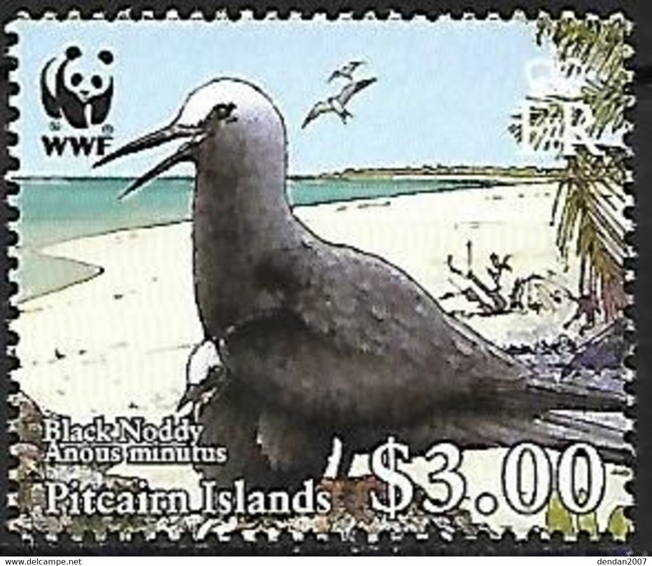 Pitcairn Islands - MNH ** 2007 :  Black Noddy -   Anous Minutus - Gaviotas