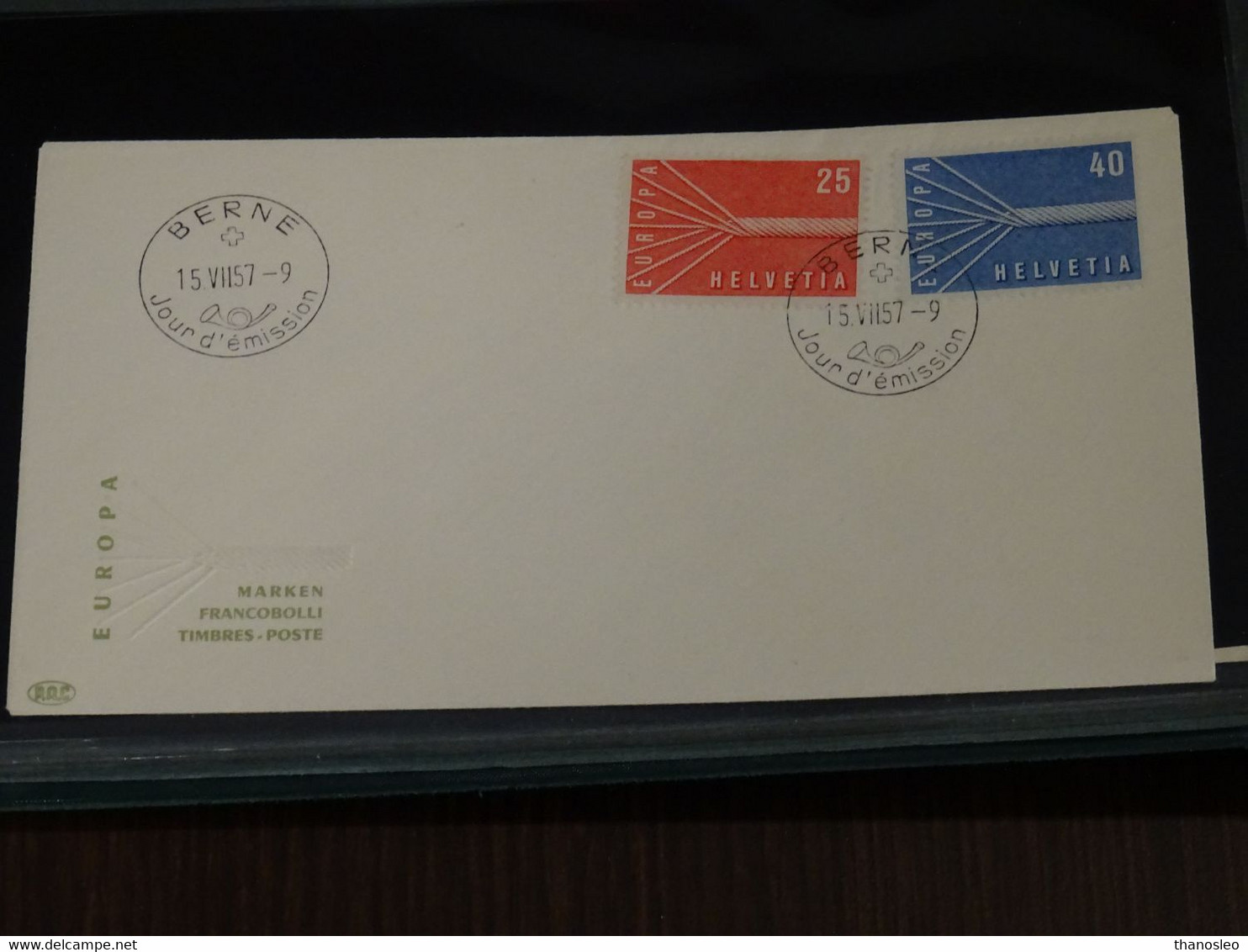 Switzerland 1957 Europa FDC VF - 1957