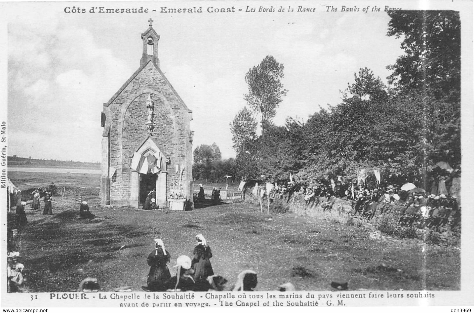 PLOUËR-sur-RANCE (Côtes-du-Nord) - La Chapelle De La Souhaitié - Les Bords De La Rance - Plouër-sur-Rance