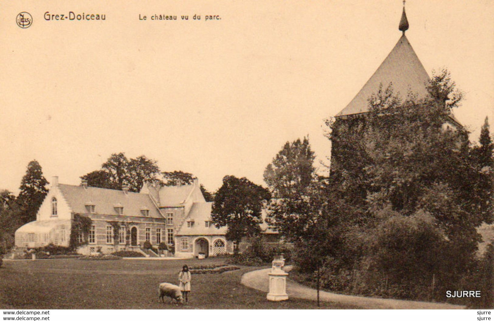 Grez-Doiceau - Le Château Vu Du Parc - Kasteel - Graven