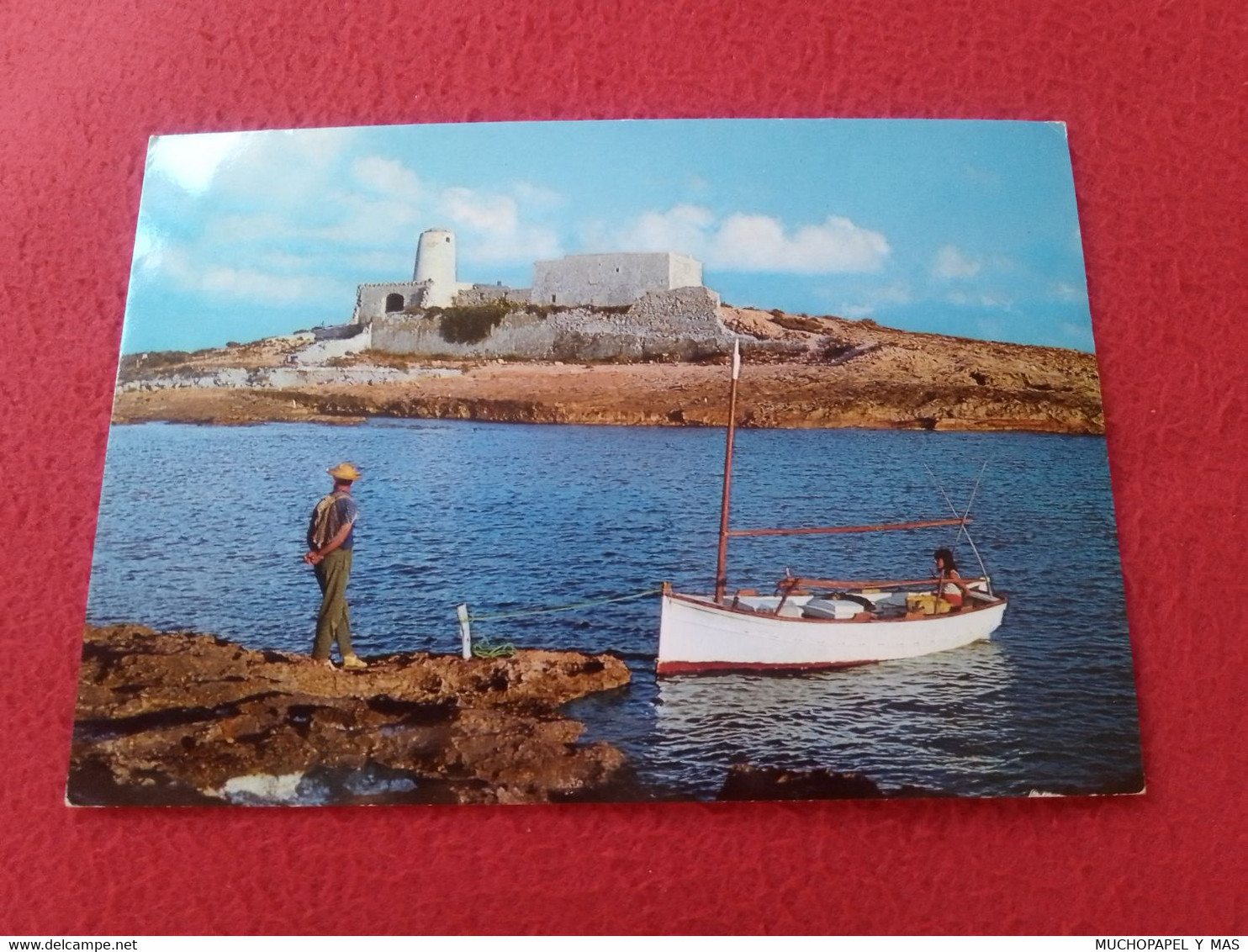 SPAIN POSTKARTE POSTAL FORMENTERA ISLAS BALEARES POST CARD BALEARIC ISLANDS RUINAS DEL ANTIGUO CARGADERO DE SAL. SPANIEN - Formentera