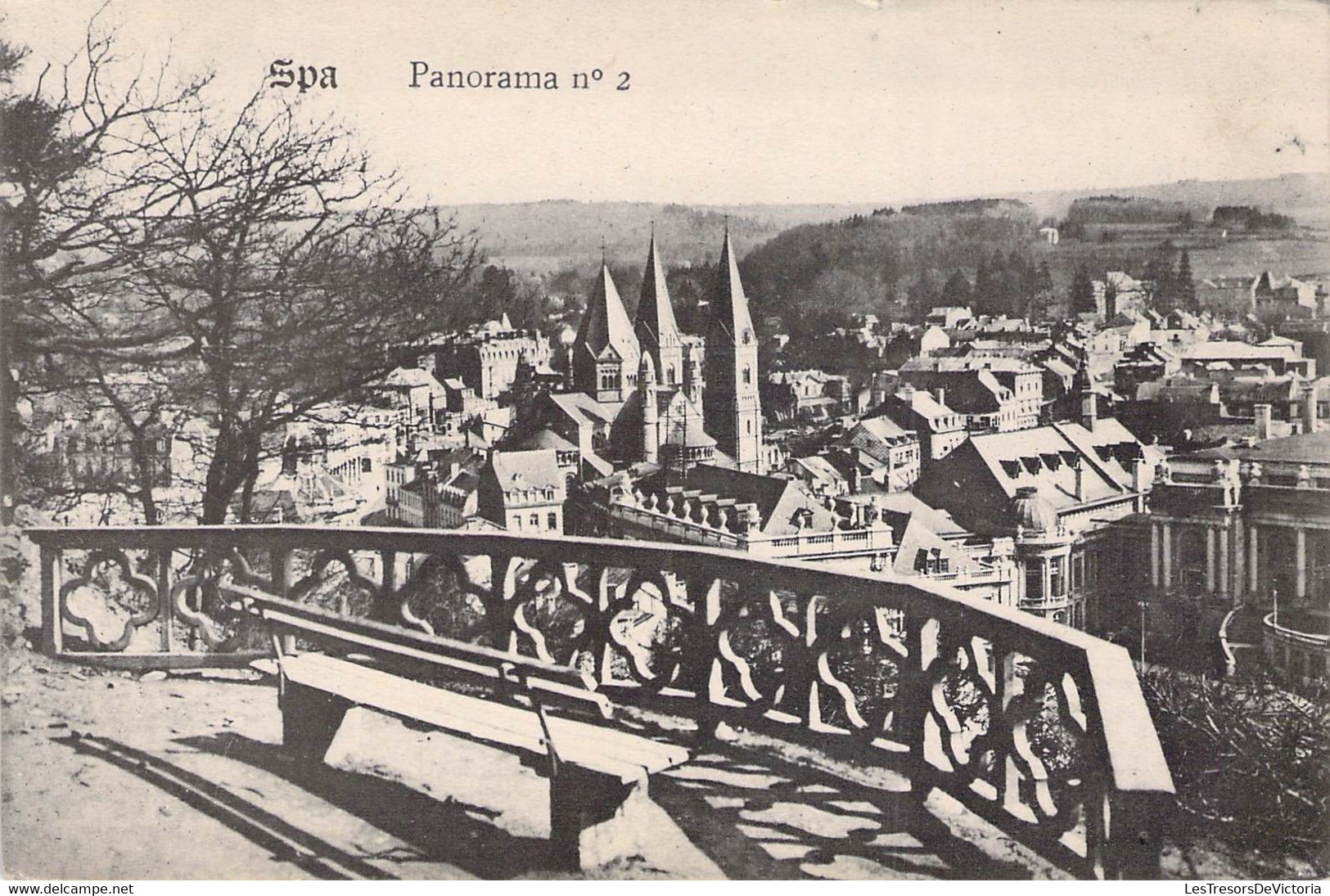 CPA - BELGIQUE - SPA - Panorama N°2 - Spa