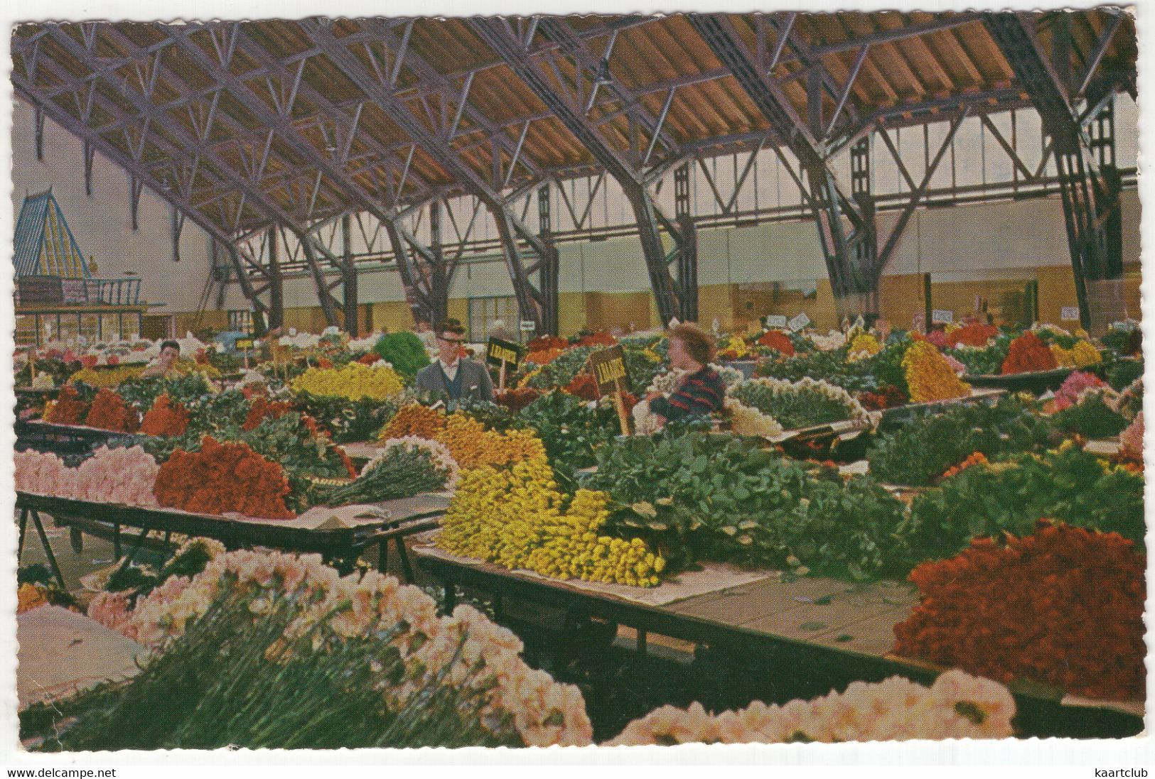 Aalsmeer - Interieur Bloemenveiling / Interior Flower Auction  - (Nederland/Noord-Holland) - Aalsmeer