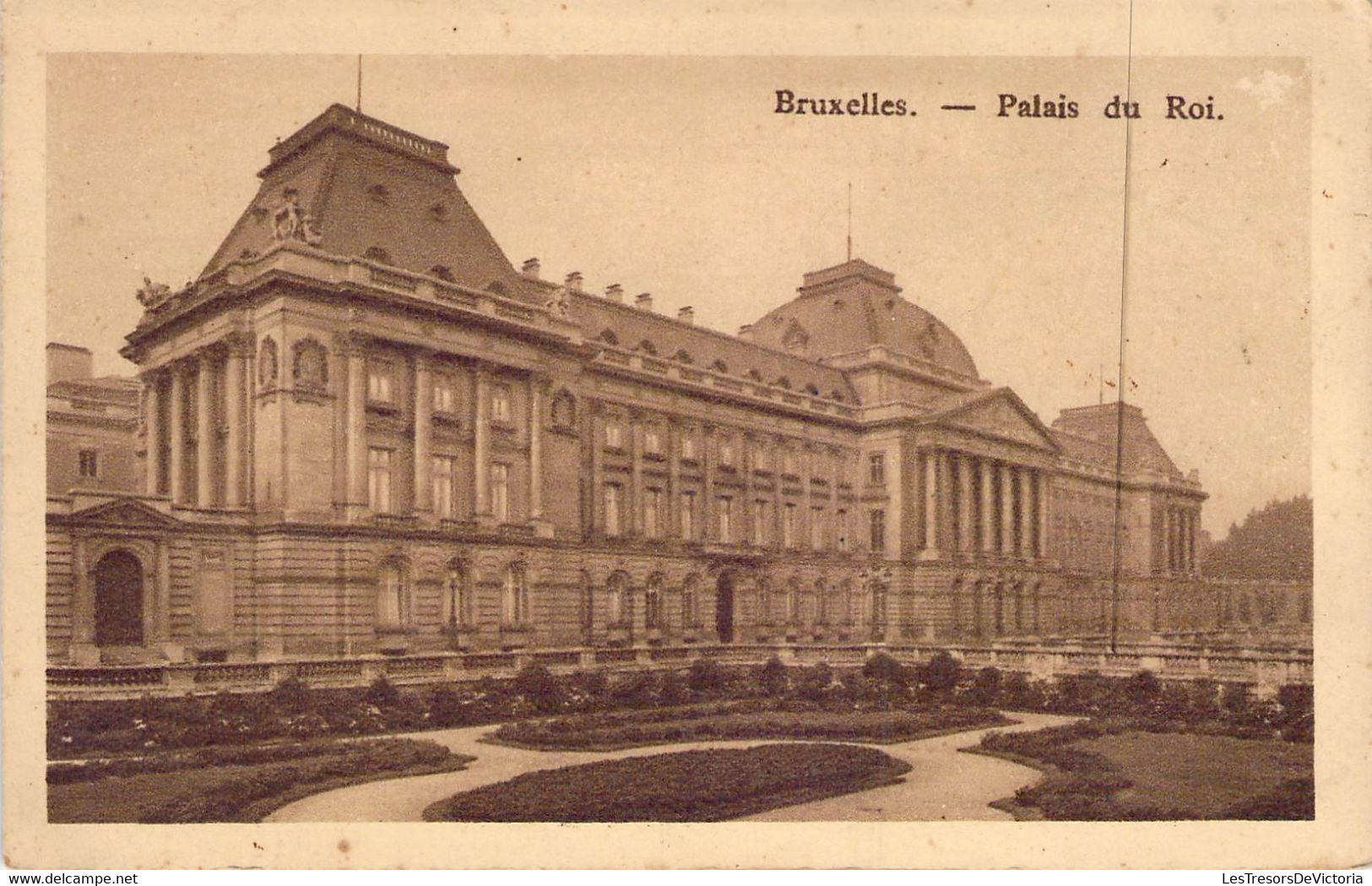 CPA - BELGIQUE - BRUXELLES - Palais Du Roi - Monumenten, Gebouwen