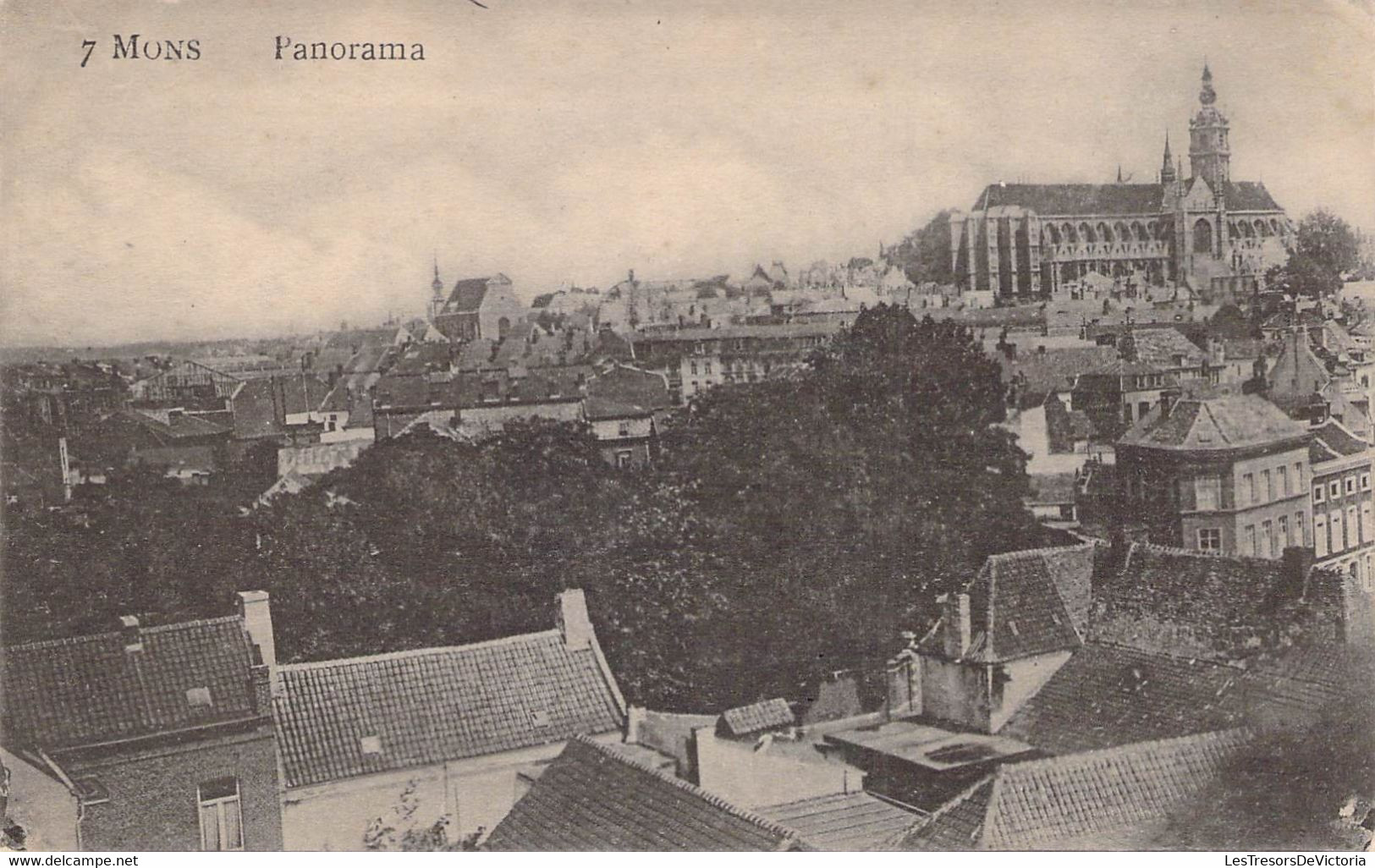 CPA - BELGIQUE - Mons - Panorama - Mons