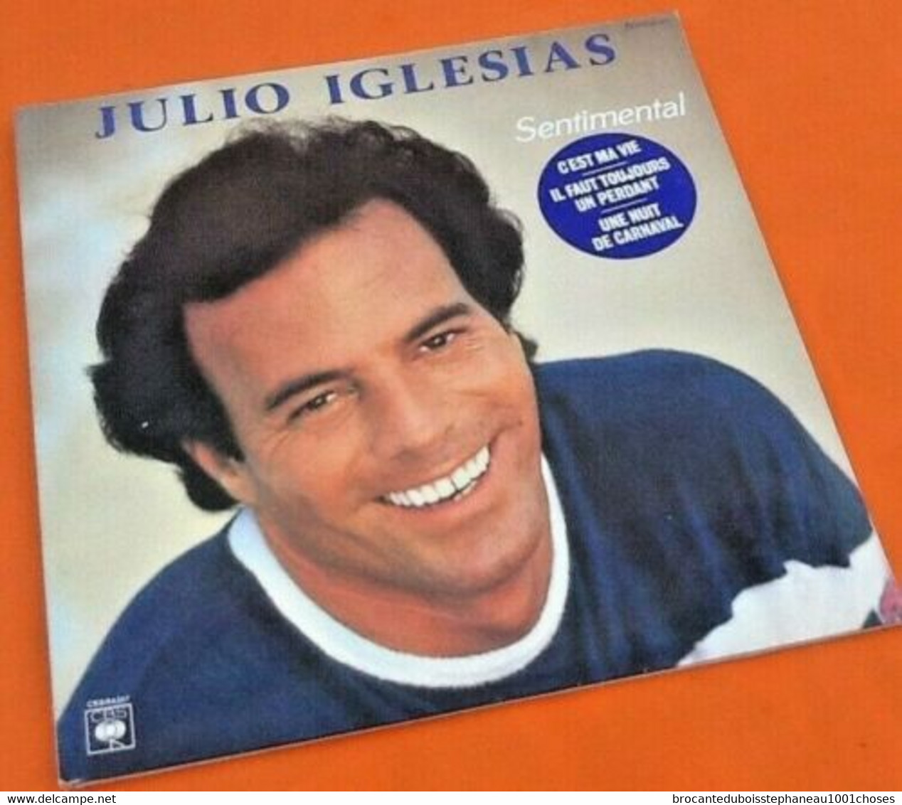 Album Vinyle 33 Tours  Julio Iglesias  Sentimental (1980) CBS 84357 - Autres - Musique Italienne